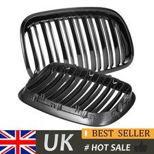Front Kidney Grille Fits For BMW X5 E71 X6 E70 2008-2014 Gloss Black Double Slat