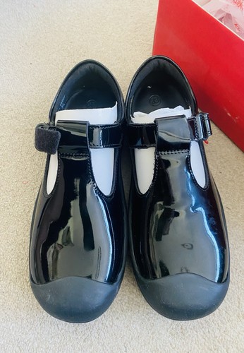 Kickers girls black leather - kickers,