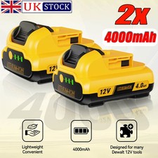 2X DCB127 4.0Ah 10.8V / 12V