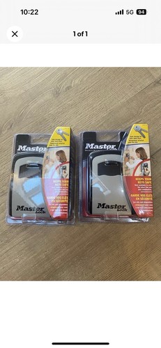 Key safe x4 - (master, lock)