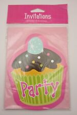 8 X Party Invitations An Envolopes Birthdays Birthday Any Parties BBQ Invites