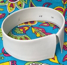 Vintage starched shirt collar