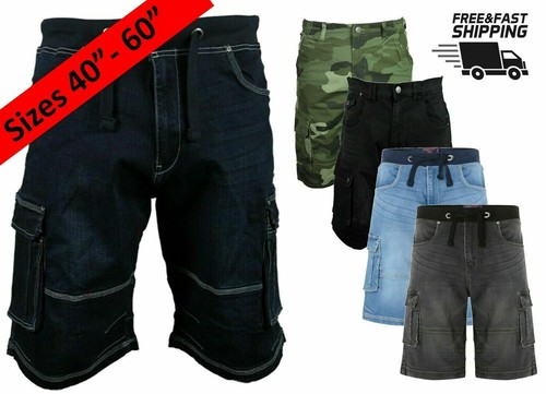Mens king size cargo denim - king,