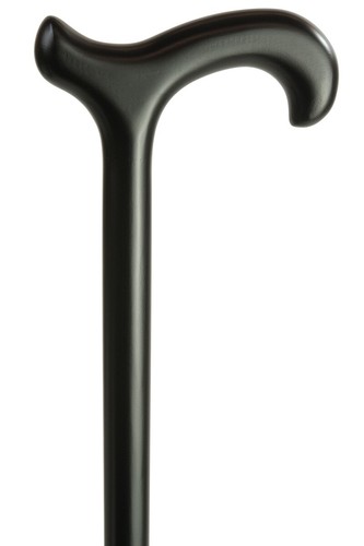 Black derby walking stick - walking,