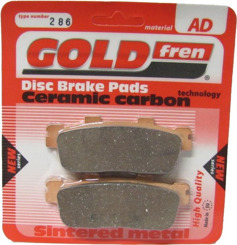 Brake pads rear - pads, for