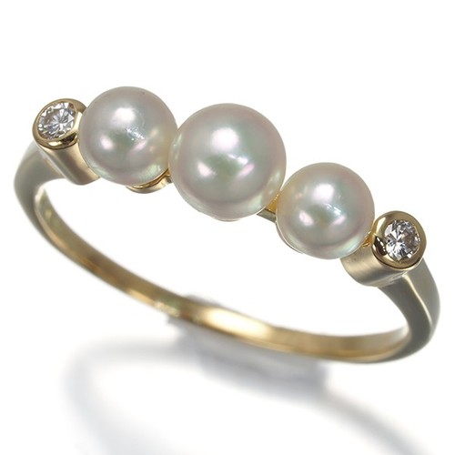 Auth mikimoto ring baby - mikimoto, akoya