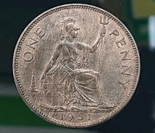 1951 Penny. George VI