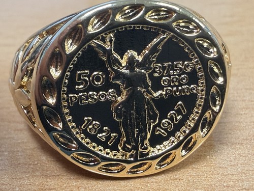 Size men ring steel - steel, gold