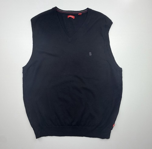 Vintage izod mens navy neck - vintage,