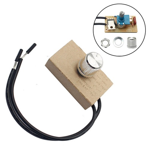 Rotary dimmer switch - switch, stepless