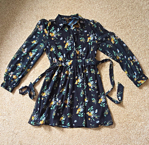 Lipsy london black - black, floral