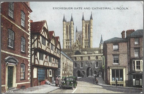 Rare postcard exchequer - rare, gate