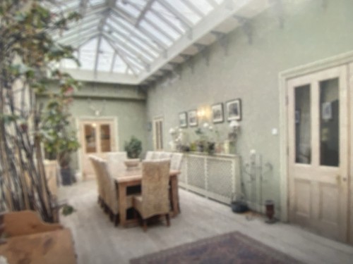 Large solid oak wood dining - large,