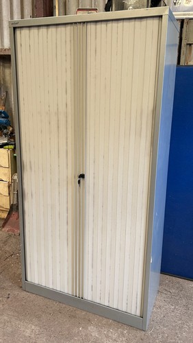 Bisley tall office tambour - bisley,