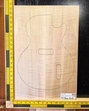 Flame Maple Guitar Making Carve Top Set Luthier Wood for Les Paul PRS style