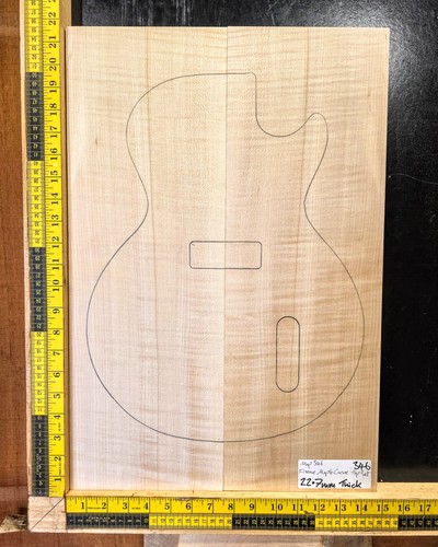 Flame maple guitar making - flame,