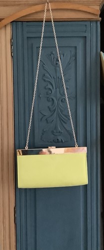 Next clutch bag lemon - next,