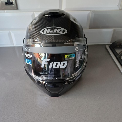 Hjc f100 carbon - fibre, helmet
