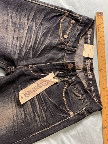 Departed bootcut jeans dark - departed,