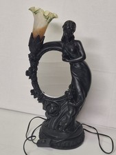 Art Nouveau style bronzed