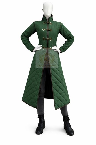 Medieval quilted gambeson coat - medieval,