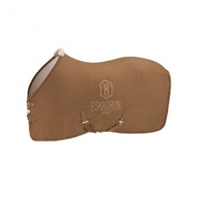 Eskadron Heritage Jersey Sparkle Sweat Rug - Faux Fur Wither Padding - Almond