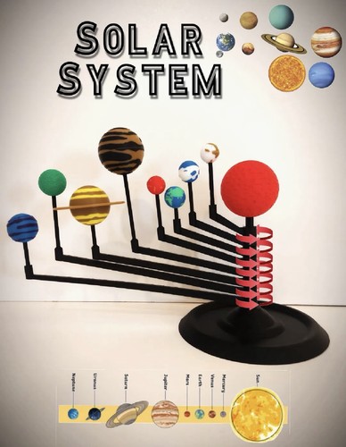 Solar system orrery model - solar,