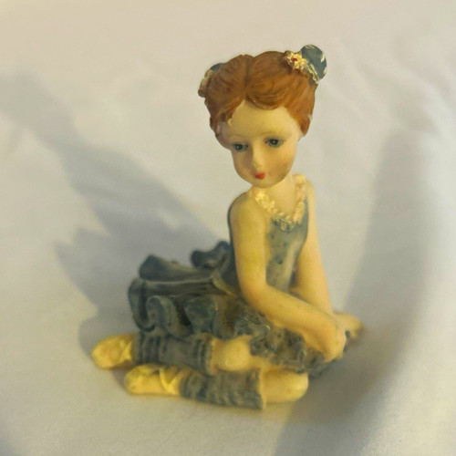 Ceramic ballerina girl - ceramic,