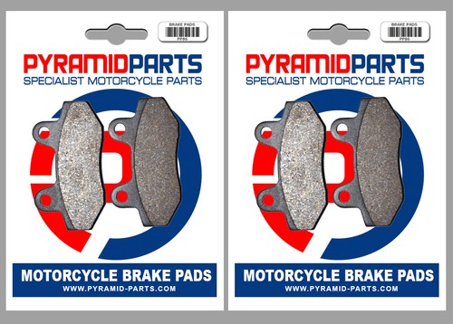 Front rear brake pads - front,