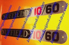 nuffield 10/60 tractor badges