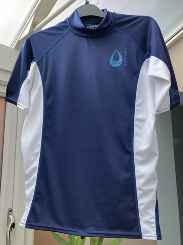 Legacy unisex rash vest navy - rash,