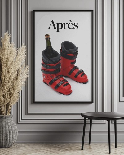 Après ski poster - après,