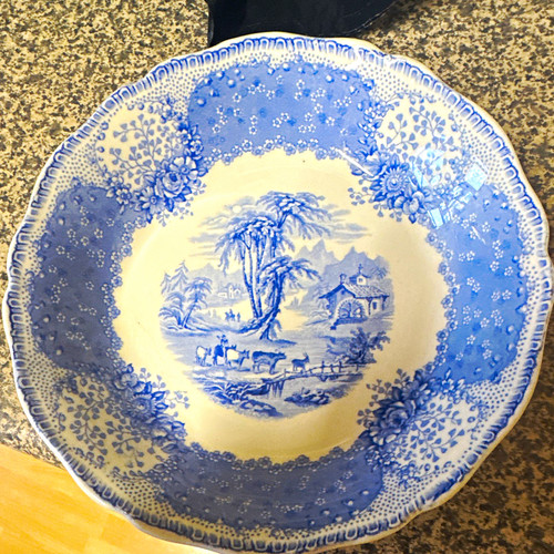 Copeland blue white ceramic - copeland,