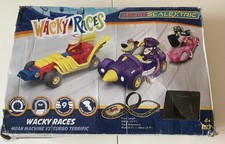 Wacky Races Micro Scalextric Racing Game, Mean Machine V Turbo Terrific, Boxed