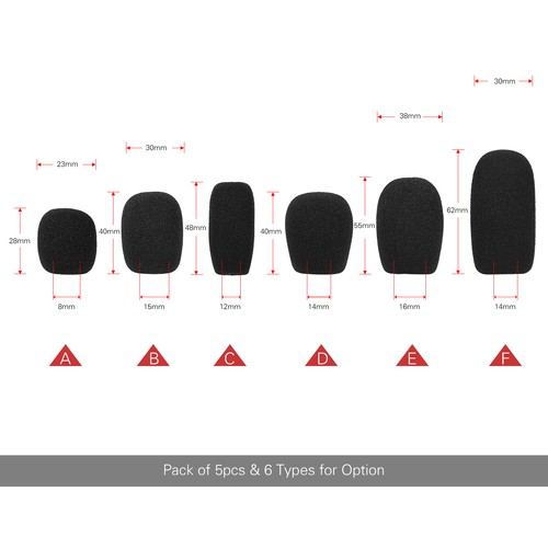 Mini microphone windscreens - mini,