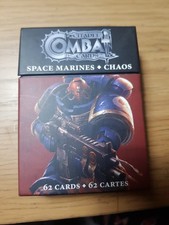 Citadel Combat Cards. Space Marines, Chaos. 62 Cards Plus Rules