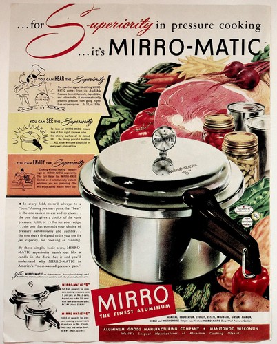Mirro matic vintage aluminum - mirro-matic,