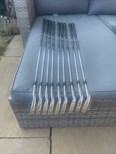 MacGregor Golf Club Tourney Iron Set 3-Sw 8 Clubs Stiff Steel Shafts