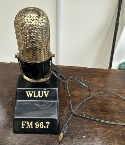 Vintage microphone advertising - vintage,