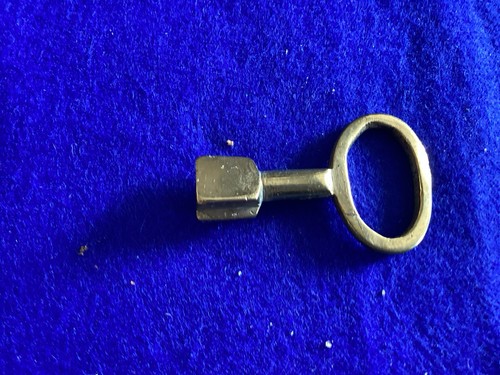 Brass clock key - brass,