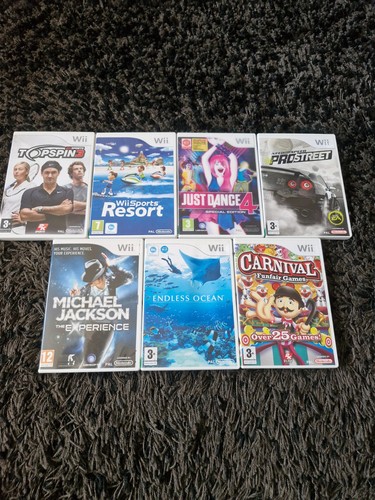 Nintendo wii games bundle - wii, 7
