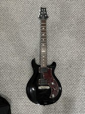 PRS SE Mira 2020-2023 Electric Guitar Black with Tortoiseshell Pick Guard + Bag