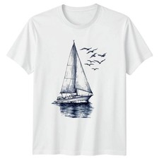 Sailboat Graphic T-Shirt
