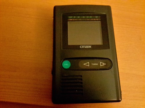 Citizen hand held analogue - held, tv