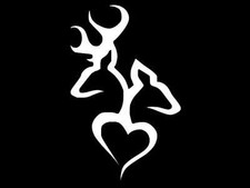 HUNTING COUPLE DEER Vinyl