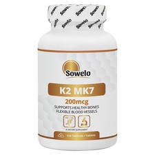 Vitamin K2 MK7 200 mcg –