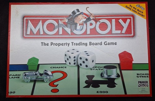 Parker monopoly 2003 choose - parker,