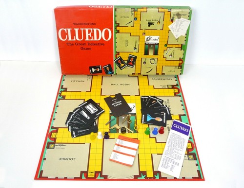 Spare parts vintage cluedo - spare,