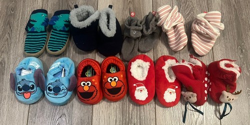 Baby toddler slipper lot 8 - baby, of