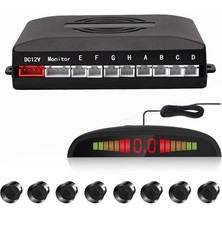 Car Reversing Reverse Parking System Sensors with Audio Warning & LED Display
